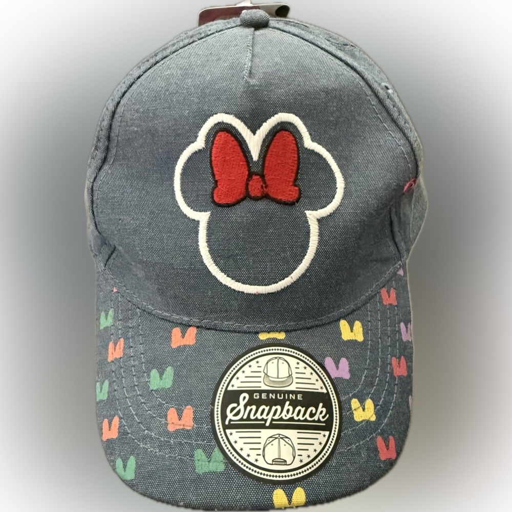 NEW Disney Junior Minnie Mouse Snapback Baseball Hat (Kids)